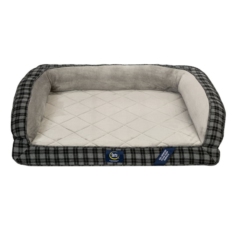 Serta orthopedic quilted dog shop & cat couch bed