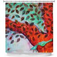 thumbnail image 1 of Shower Curtains 70" x 93" from DiaNoche Designs by Kim Ellery - Eternal Love, 1 of 1