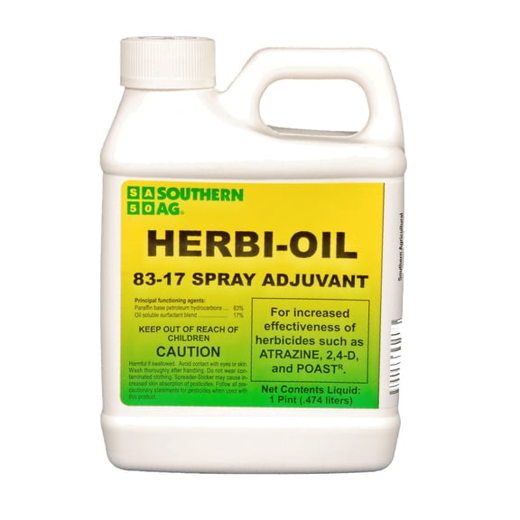 Herbi-Oil 83-17 Spray Adjuvant - For Spot and Small Area Treatments - 16 fl oz Bottle by Southern Ag