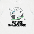thumbnail image 4 of Inktastic Snowboarding Future Snowboarder Childs Boys or Girls Baby T-Shirt, 4 of 5