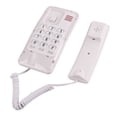 thumbnail image 4 of Corded Telephone, Mute Function Quick Flash Function KXT-438 ABS  Function Wall Telephone  for Home for School Red,White, 4 of 7