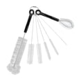 thumbnail image 3 of Juego de 7 cepillos para botellas reutilizables para vasos y botellas, prácticos, multiusos, fáciles de usar, ergonómicos, para limpiar botellas de, 3 of 9