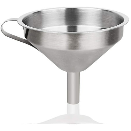 11cm Stainless Steel Funnel with Removable Filter for Liquid Ingredient ...