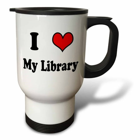 

I love my library 14oz Stainless Steel Travel Mug tm-159638-1