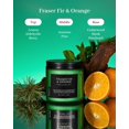 thumbnail image 2 of Cera de soja Candle M&SENSE Fraser con aroma a abeto y naranja, 330 g, 2 of 7