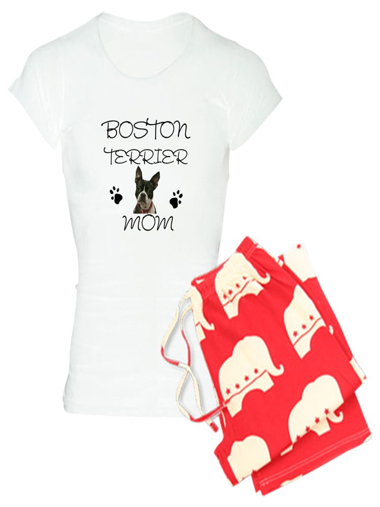 CafePress Boston Terrier Mom Women's Light Women's PJs