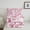 Pink, variant on Homewish Boys Girls Flower Cherry Blossoms Bedding Comforter Set 2pcs,Pink Floral Sakura Twin Comforter Sets Microfiber,Japanese Style Breathable Bedding Set,Breathable Home Decor,Reversible