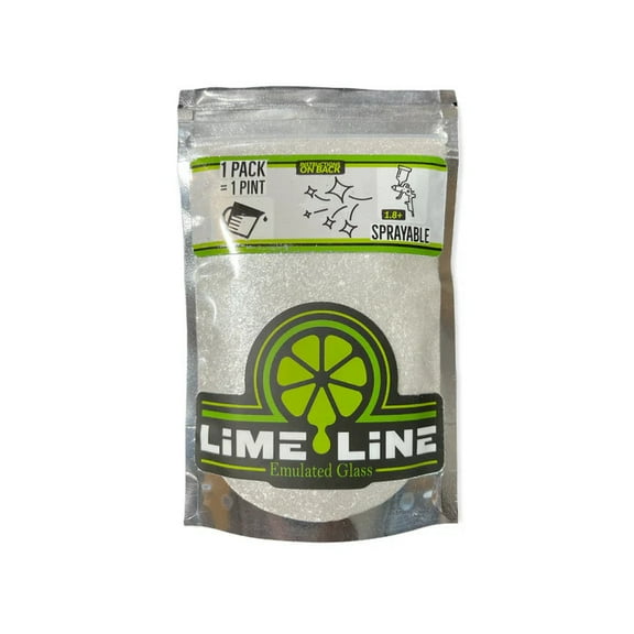 LiME LiNE Crushed Glass Metal Flake for Custom Paint