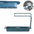 thumbnail image 1 of Fregadero telescópico telescópico cocina casa de campo cesta de almacenamiento bolsa grifo grifo soporte ajustable ba?o soporte fregadero cocina accesorio (azul marino) ZefeiWu 1327533507653, 1 of 1