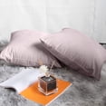 thumbnail image 4 of Throw Pillow Covers Decorative 2 Packs Ultra-Soft Pillowcase 18 x 18 Inch for Couchair,Sofa,Bedroom,Car, Pink Color, 4 of 7