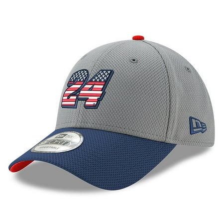 Men's New Era  Gray/Navy William Byron Salute 9FORTY Adjustable Hat
