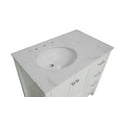 thumbnail image 5 of Horizon 36" Bathroom Vanity with White Cabinet and Engineered Carrara Top, 5 of 5