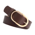 thumbnail image 7 of RUISINERY Women's Waistband Fashionable PU Leather Waist Belt Decorative Gold Buckle Wasit Cincher for Jeans Trousers and Dresses, 7 of 7