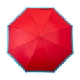 thumbnail image 1 of Paraguas Semiautomático Bastón Diseño Liso Color Rojo, 1 of 4