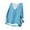 ZA-Blue, variant on Womens Oversized Linen Shirts Plus Size Solid Color Tees Shirt Trendy Batwing Long Sleeve Blouses Boxy Summer Vacation Tops