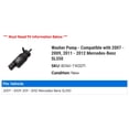 thumbnail image 2 of Washer Pump - Compatible with 2007 - 2009, 2011 - 2012 Mercedes-Benz SL550 2008, 2 of 2