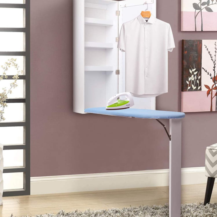 Ironing Board Cabinet Wall Mounted With Built In Ironing Board