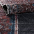 thumbnail image 6 of Rugs.com Sisu Collection Washable Rug – 8 Ft Runner Gray Flatweave Rug Perfect For Hallways, Entryways, 6 of 8