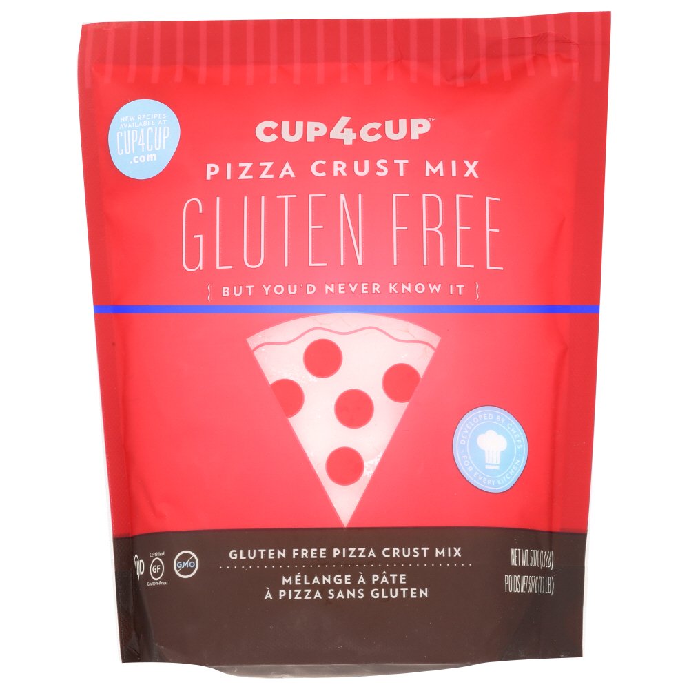 Cup4Cup Gluten Free Pizza Crust Mix, 1.1 Lb.