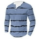 thumbnail image 1 of Blusas y camisas de manga larga con cuello redondo para hombre, estilo casual, cuello redondo, estampado, para fitness, deportes, manga larga, blusa de poliéster., 1 of 4