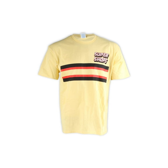 Super Shops SST2-L Retro T-Shirt - Banana Yellow - Adult Large - Each