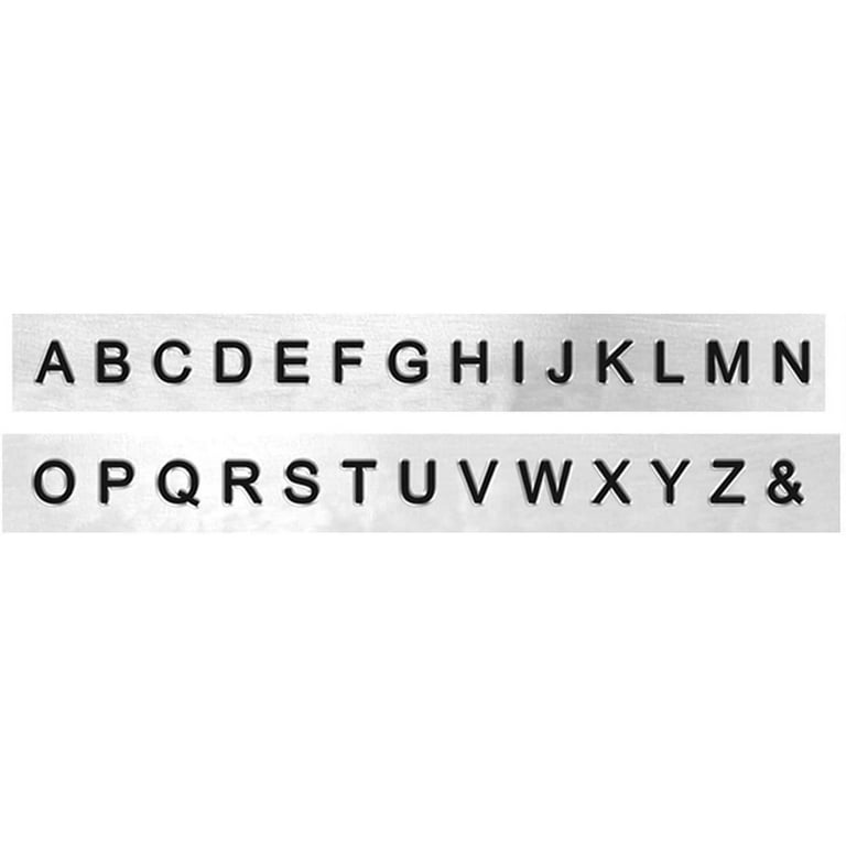 ImpressArt® Sans Serif Number Metal Stamp Set