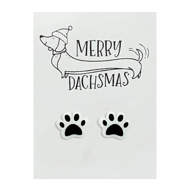 Dog Acrylic Stud Earrings Card Holiday Studs Delicate Stud Earrings Studs Small Hopped Earrings Funky Earrings for Women Resin Hoop Earrings Valentine Earrings for Girls Handmade Earrings for Women
