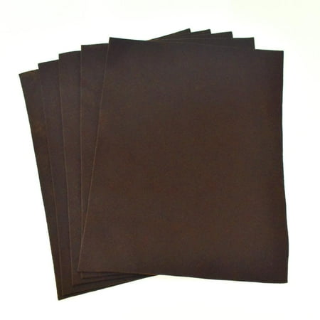 - Premium Craft Felt Sheets, 8-1/2-Inch x 11-Inch, 5-Count, Dark Brown