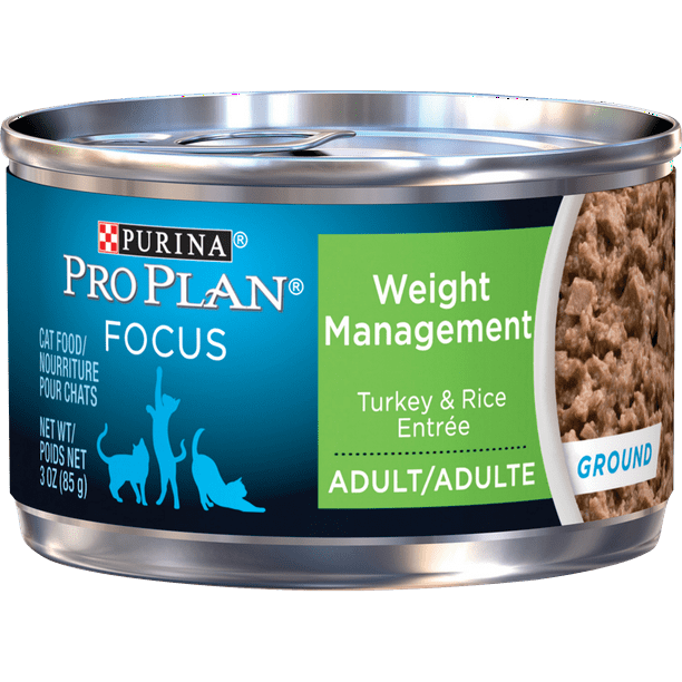 (24 Pack) Purina Pro Plan Weight Control Pate Wet Cat Food FOCUS Weight