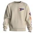 thumbnail image 2 of Unisex Fanatics  Tan New York Mets Spirit Jersey Fleece Crewneck Pennant Sweatshirt, 2 of 5