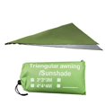thumbnail image 5 of HESHENG Triangle Canopy Sun Shade Sail Water Resistant UV Block Patio Awning Garden Tent, 5 of 10