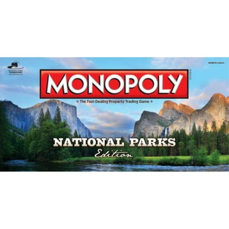 monopoly national parks edition board game | themed national park game | buy, sell and trade iconic parks like yellowstone and the grand canyon |themed (Best Place To Sell Your Games)