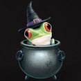 thumbnail image 3 of CafePress - PD Moreno's Halloween Frog Women's Value T Shirt - Women's Traditional Fit Dark T-Shirt, 3 of 4