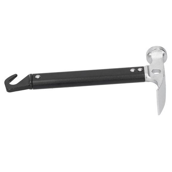 Tent Stake Mallet Tark Peg Puller Hammer Nail Remover for Outdoor Camping Gardening Backpacking Hiking Lightweight Portable with Carry Bag Carbon Steel Head Aluminum Handle