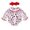 Pink, variant on HNMKIU Kids Christmas Jumpsuit Girls Long Sleeve Christmas Cartoon Embroider Pullover Romper Bodysuits Headbands Set Christmas Outfit Pink - 3-6 Months
