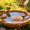 #270-Bronze*B, variant on Cheapark Bird Bath Cleaner Metal Water Purifier for Outdoor Garden Bird Bath Water Ripple Maker Keep Water Fresh Accessory Gift