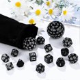 thumbnail image 5 of 15pieces Complete Polyhedral Dnd Dice Set D3-d100 Spherical Rpg Dice Set,100 Sides Dice Set For Rol, 5 of 5