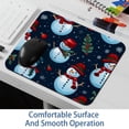 thumbnail image 6 of Snowman Printed Square Mouse Pad, 8.3x9.8 Inch Non-Slip Rubber Bottom Gaming Mouse Pad for Office Use, 6 of 6