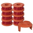 thumbnail image 1 of Wovilon Grass T Rimmer Spool Line Weed Spool Cap Cover Lawnmower Spool, 1 of 8