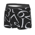 thumbnail image 2 of Kll Numbers Men'S Cotton Boxer Briefs Underwear-Large, 2 of 9