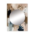 thumbnail image 2 of Designart "Reflections in Blue II" Abstract Mirror Wall Decor - Modern Blue Abstract Large Mirror For Wall Art Decor - 40" x 30" Inch, 2 of 5