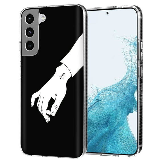 TalkingCase Thin Slim Case Compatible for Samsung Galaxy S22 5G, Promise 2 Print, Lightweight, Flexible, Soft, USA