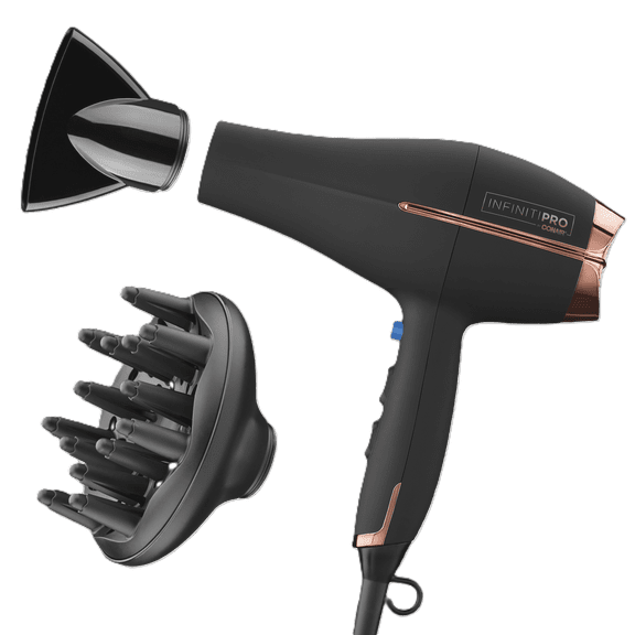 INFINITI PRO CONAIR Full Body & Shine Pro Dryer, Titanium Technology, Diffuser and Concentrator