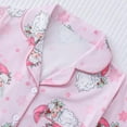 thumbnail image 5 of Wensltd Christmas Pajamas for Women Set Button Down Short Sleeve Fashion Soft Pajama Outfit Home Wear, 5 of 7