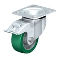 thumbnail image 4 of Heavy-Duty Swivel Caster with Brakes - 4 Inch Wheel, 705 lbs Load Capacity, Ball Bearings | LK-ALST 100K-14-FI, 4 of 6