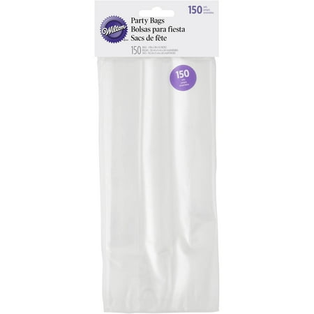 Safari Treat Bags - Wilton Clear Party Treat Bags, 150-Count