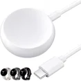 thumbnail image 2 of Google Pixel Watch 1nd Wireless Magnetic Charger 3.3ft (Type C) - White, 2 of 3