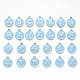 thumbnail image 1 of Qarigey 26 piezas de abalorios con letras iniciales que hacen hallazgos colgante colgante de aleación plana de doble cara para accesorios de Ropa, zapatos y accesorios Miscelánea Azul Qarigey AP010310-02, 1 of 6