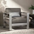 thumbnail image 4 of CHUSYYRAY aluminum armchair rust-proof outdoor club chair versatile design, 4 of 8