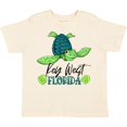 thumbnail image 3 of Inktastic Key West, Florida Happy Sea Turtle Boys or Girls Toddler T-Shirt, 3 of 5